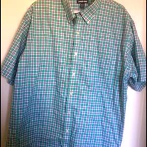 Land’s End Short Sleeve Shirt 2XL